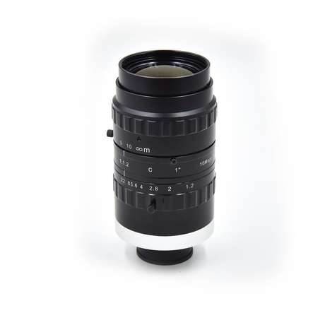 VT-VIRLEN2012MP10-H1 20mm F1.2 IR corrected C-Mount lens with 10MP resolution for industrial machine vision imaging
