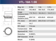 16k3.5μ 116mm Focal Length V-mount high resolution Line Scan Lenses - Vision Datum