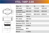 16k5μ V-mount Line Scan Lenses - Vision Datum