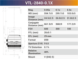 4k7μ V-mount Line Scan Lenses - Vision Datum
