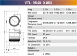 4k7μ V-mount Line Scan Lenses - Vision Datum