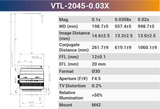 4k7μ V-mount Line Scan Lenses - Vision Datum