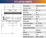 5MP F-Mount Line Scan Lense - Vision Datum