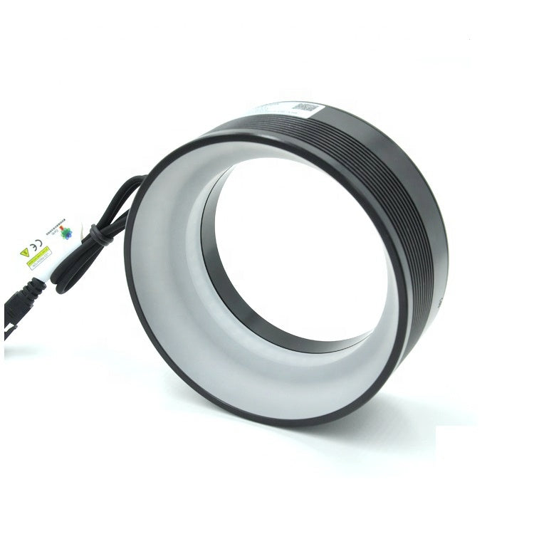 Светодиодный бестеневой кольцевой светильник промышленного машинного зрения с низким углом обзора