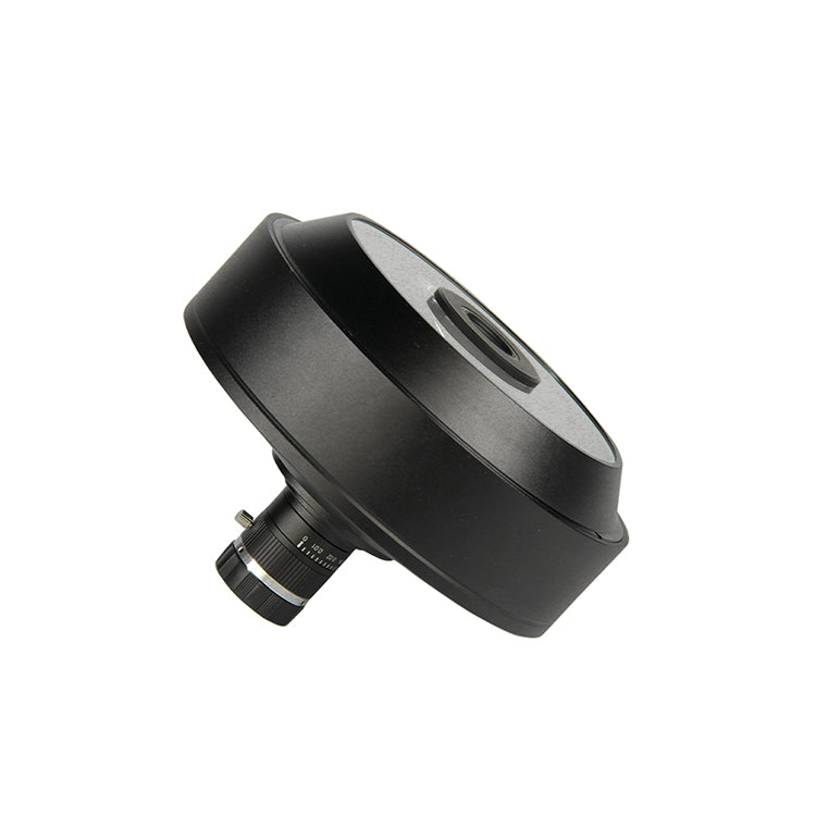 360 degree optics view outer surface lens for detecting components