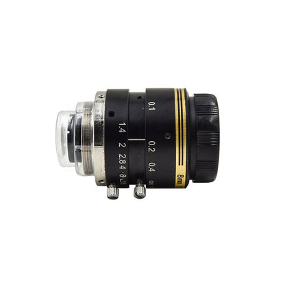 1/1.8'' 5MP Fixed Focal Industrial Lens