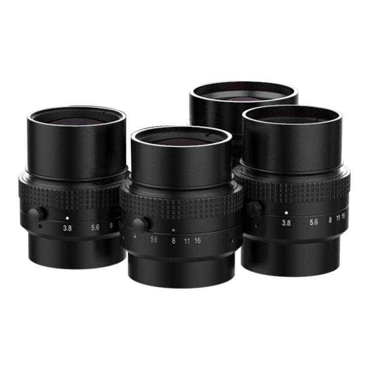 High Resolution  16K 0.5 Magnification V Mount Lens  Design For Line Scan Camera
