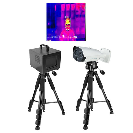 High Accuracy Real Time Alarm Thermal Security Camera   Used For Airport