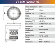 4/3'' 10MP C-Mount Ultra Low Distortion CCTV lens For Machine Industrial Camera - Vision Datum