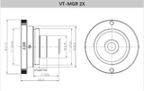 Industrial Lens Magnifier 1.5x 2x 2.5x 4x - Vision Datum