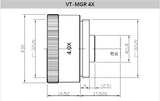 Industrial Lens Magnifier 1.5x 2x 2.5x 4x - Vision Datum